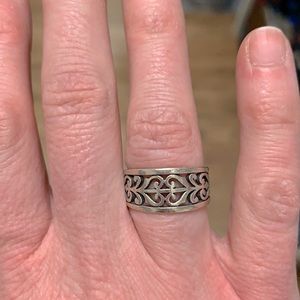 James Avery silver ring size 6